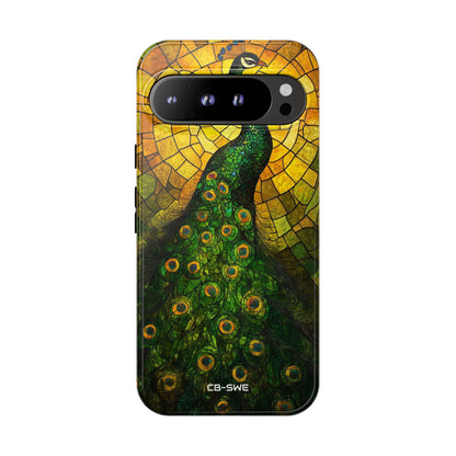 Peacock Spreads Light - Google Pixel Case