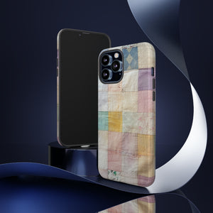 Pastel Quilt Patchwork - Protective Phone Case