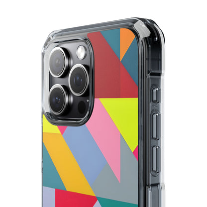 Dynamic Geometric Energy iPhone Case - Impact