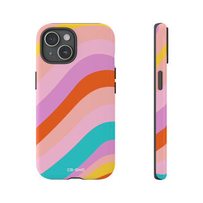 Fluid Color Waves - iPhone Case