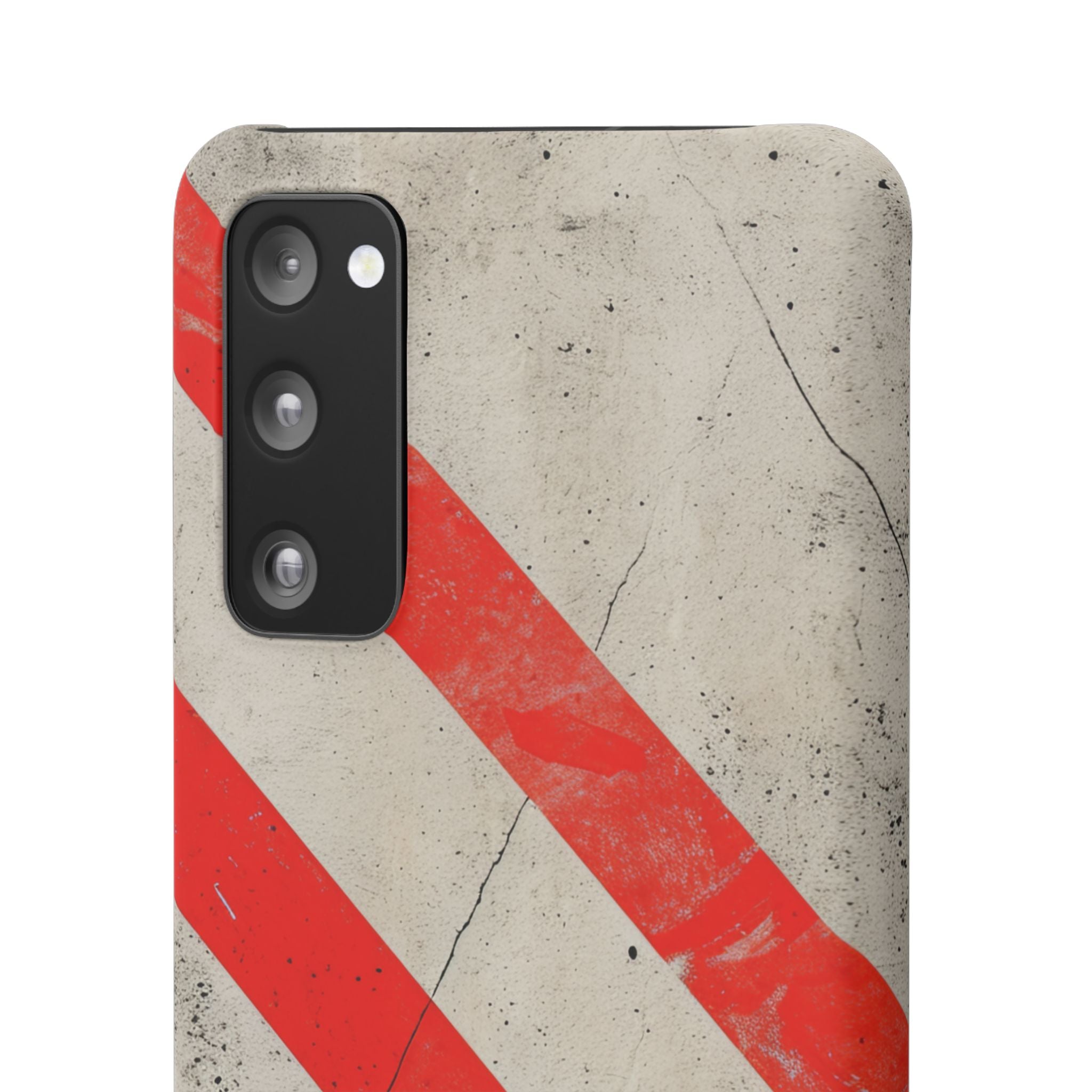 Striker Crimson Stripes Samsung S20 - Slim Phone Case