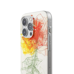 Fiery Blossom | Flexible Phone Case for iPhone