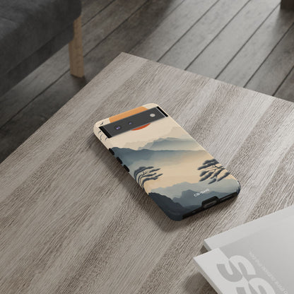 Mountains Embrace Sun - Google Pixel Case