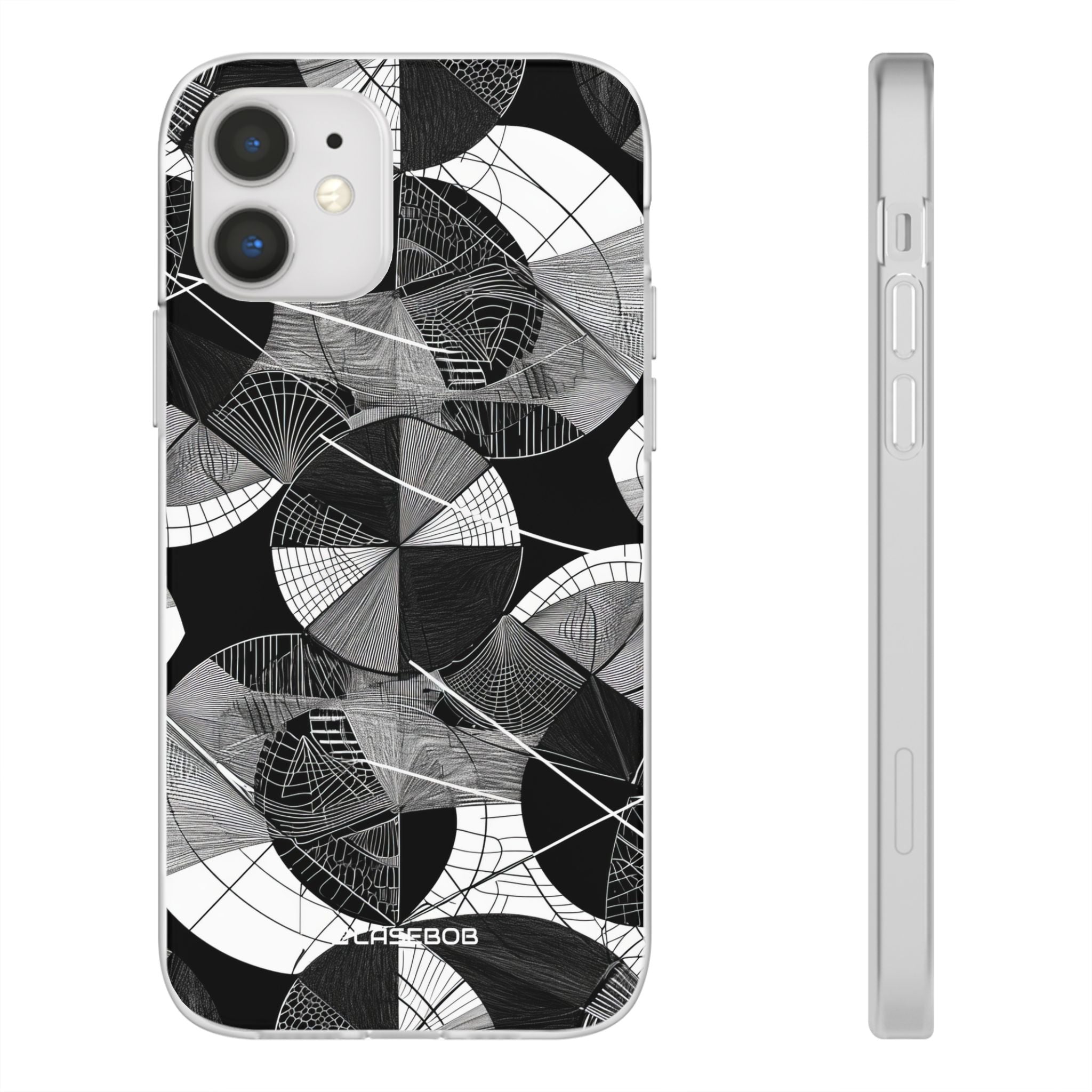 Geometric Elegance | Flexible Phone Case for iPhone