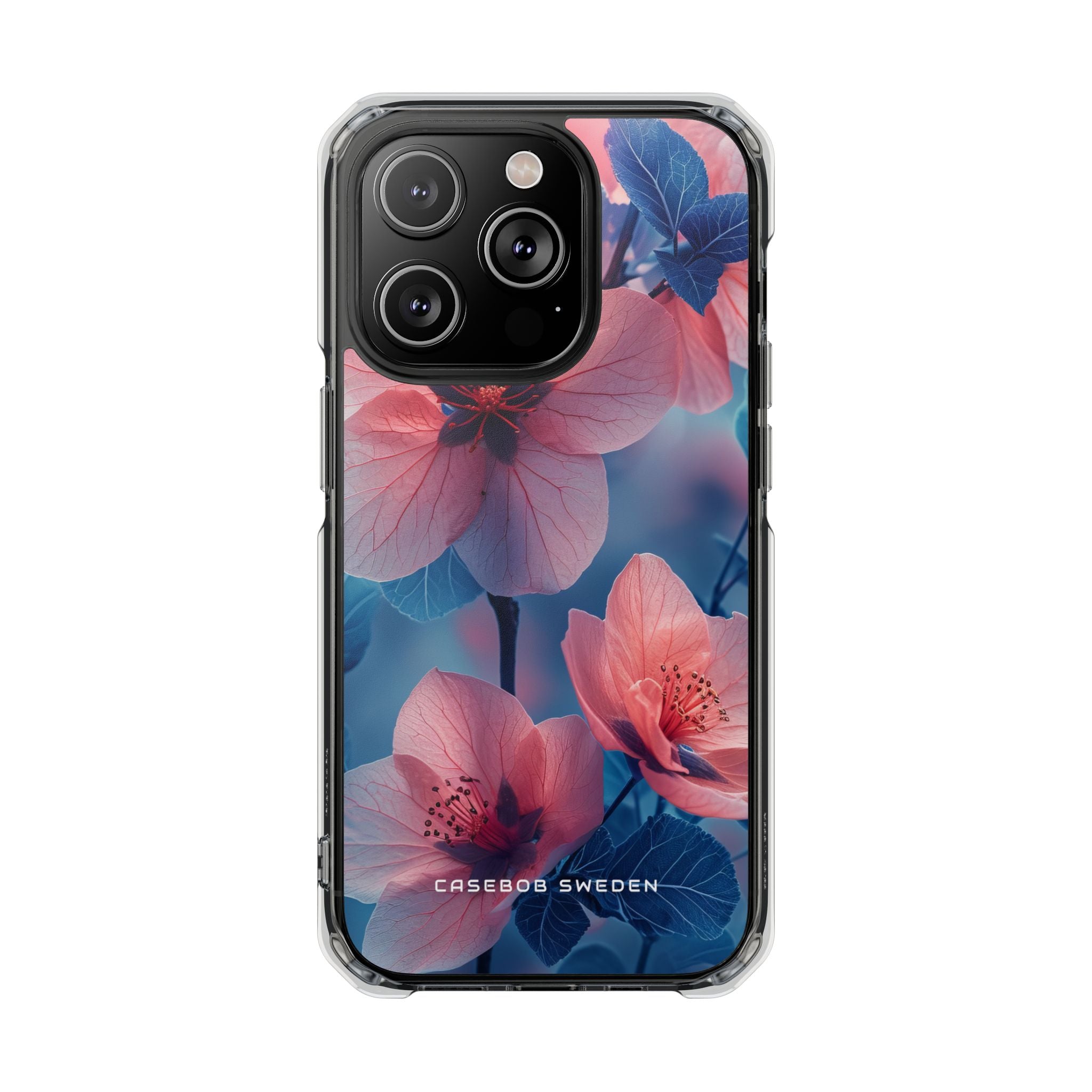 Ethereal Floral Harmony iPhone 14 - Clear Impact Phone Case