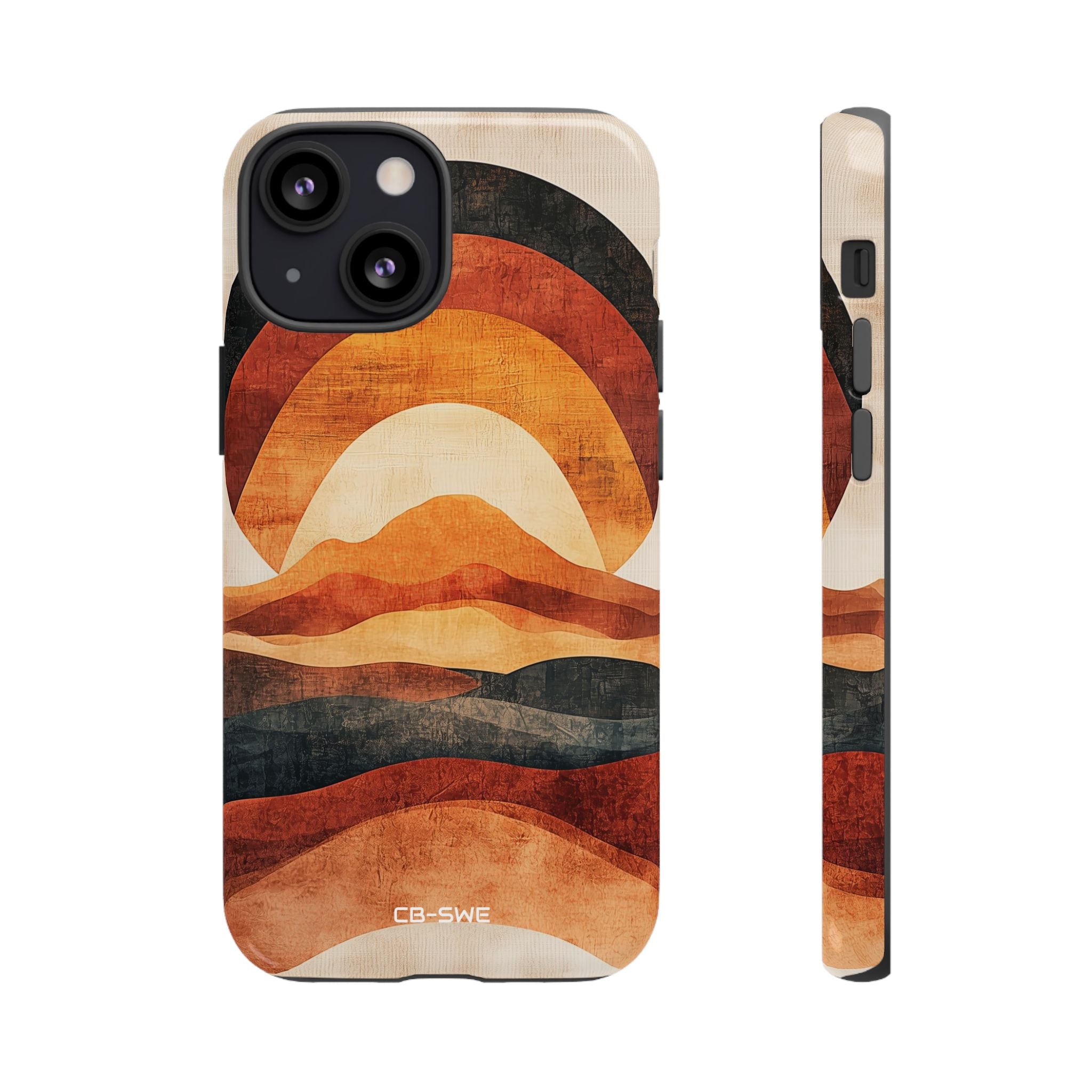 Sunrise Embraces Mountains - iPhone Case