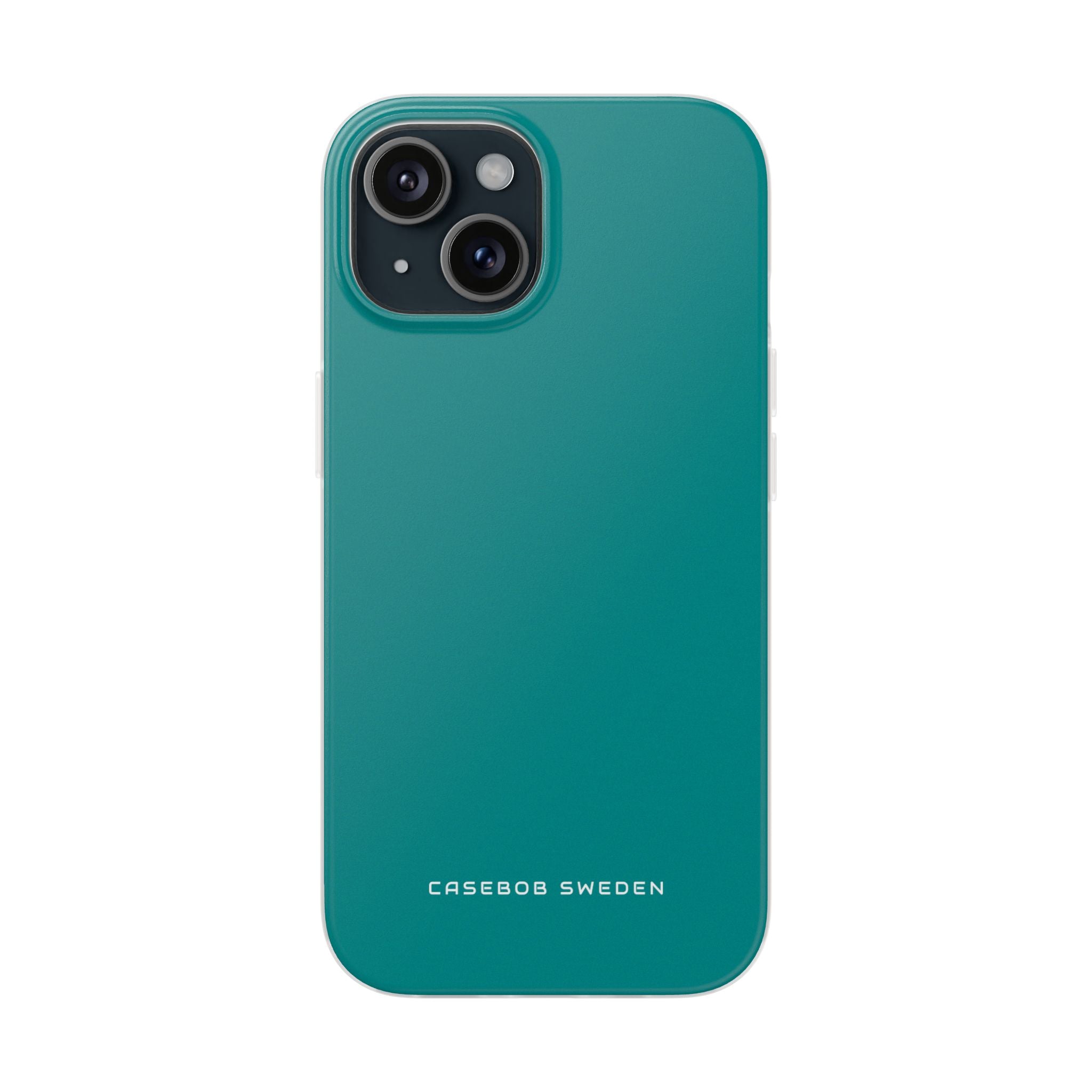 Dark Cyan iPhone 15 - Flexi Phone Case