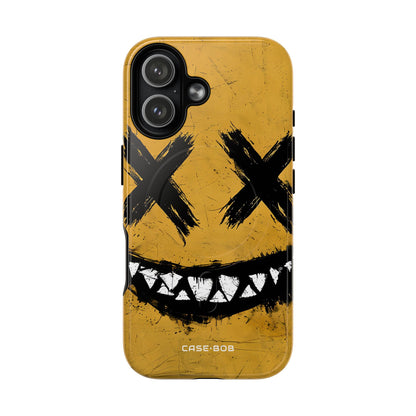 Jagged Smile Yellow iPhone 17 Case - Tough+