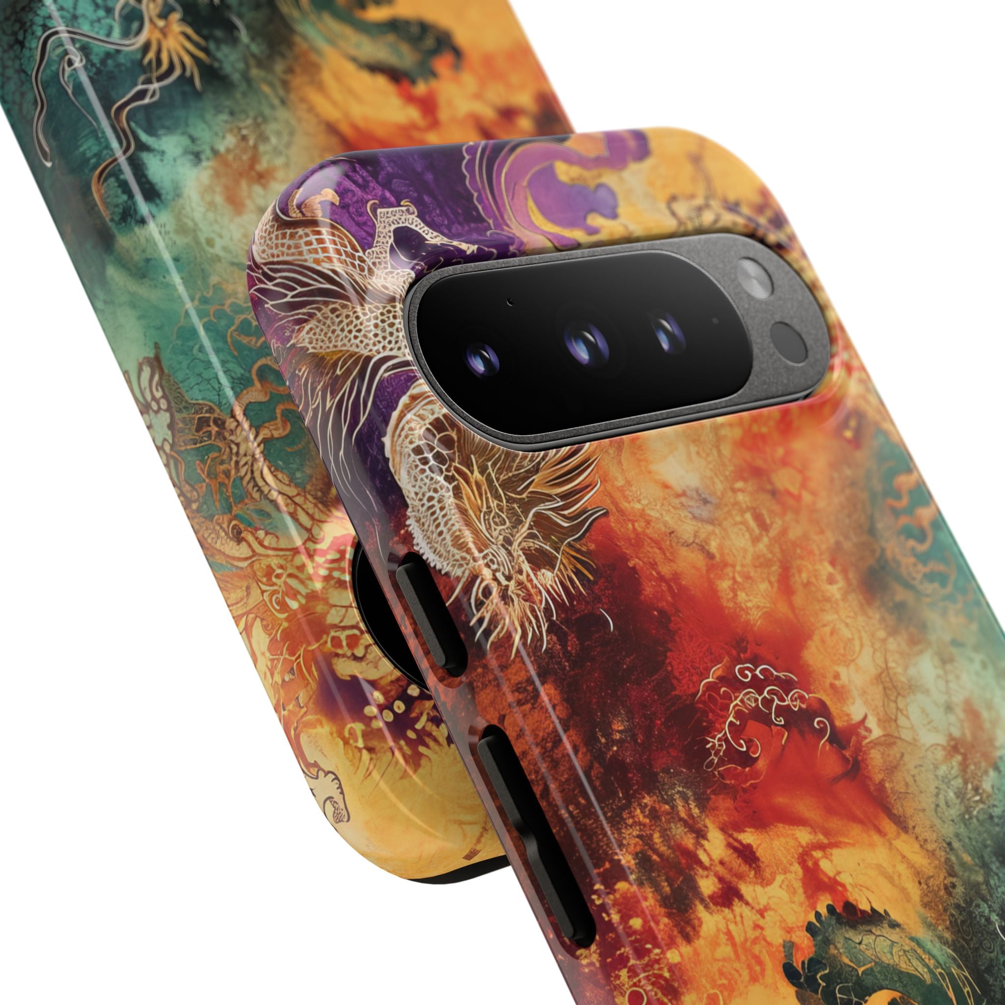 Dragon Ember Google Pixel 9 Pro Case - Tough