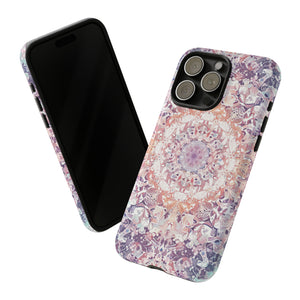 Symmetric Mandala Harmony - Protective Phone Case