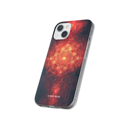 Radiant Mandala iPhone 14 Case - Soft