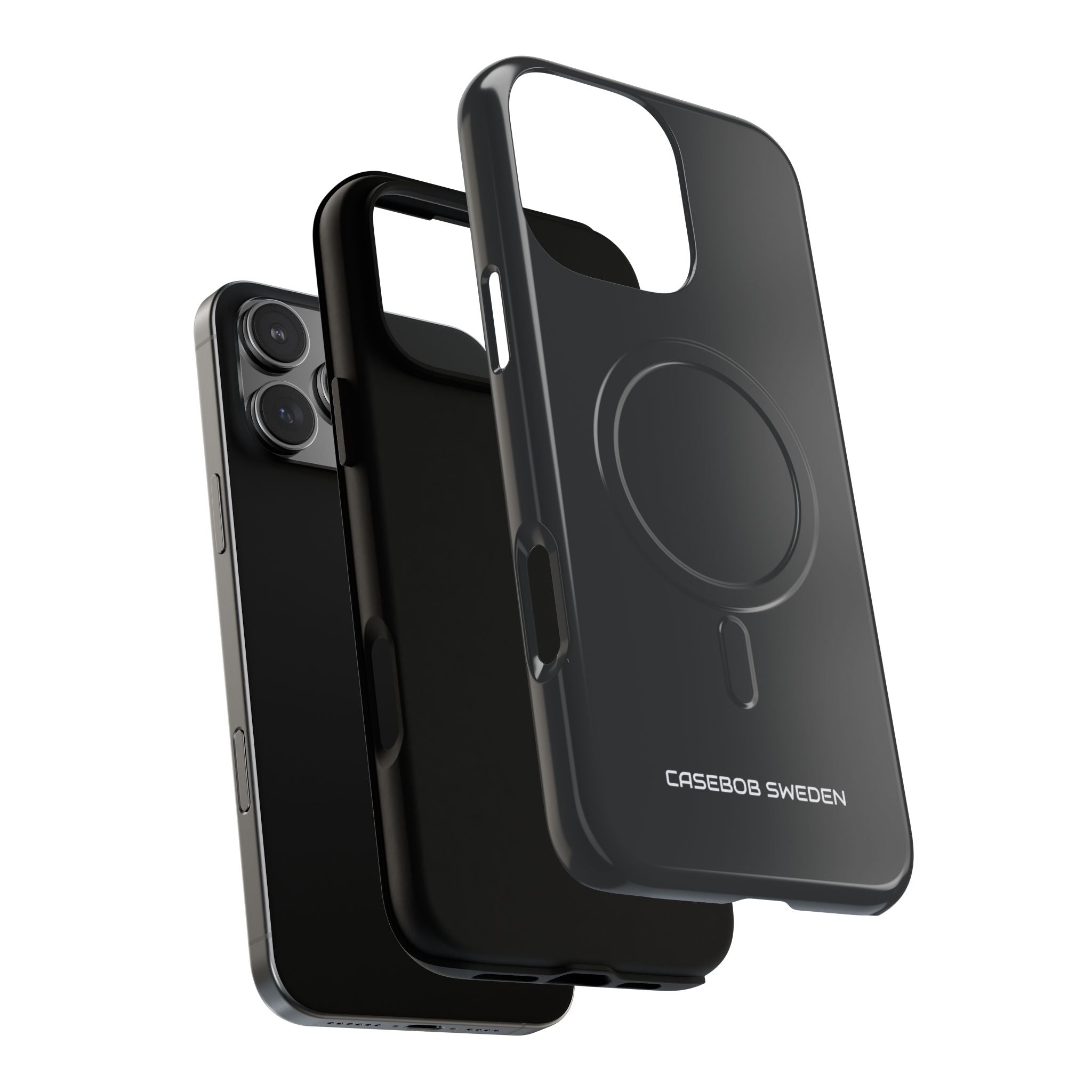 Graphite Black - Tough + MagSafe® iPhone 16 Phone Case