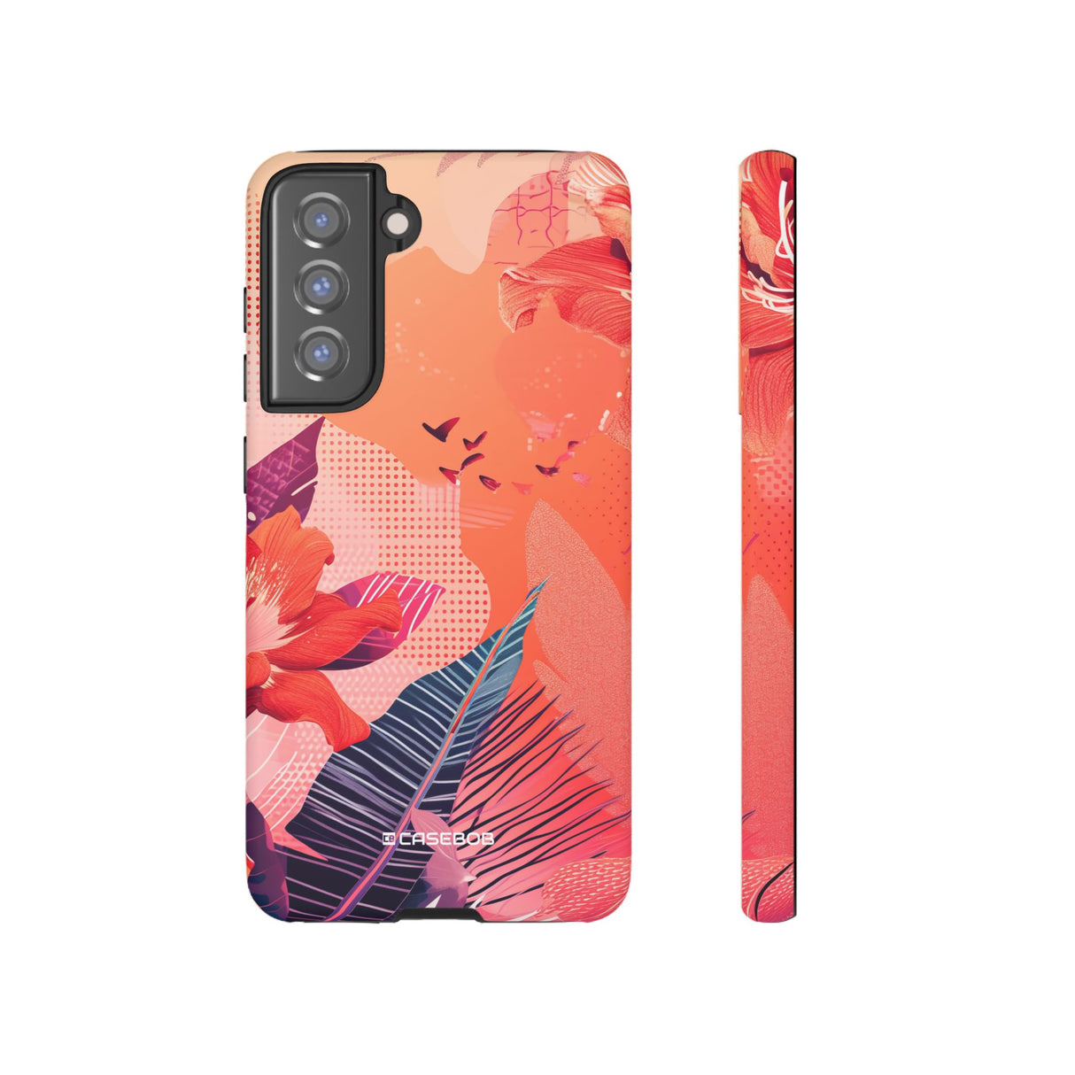 Living Coral Design | Handyhülle für Samsung (Schutzhülle)