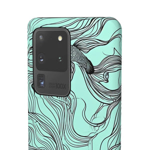 Aqua Serenity | Schlanke Handyhülle für Samsung