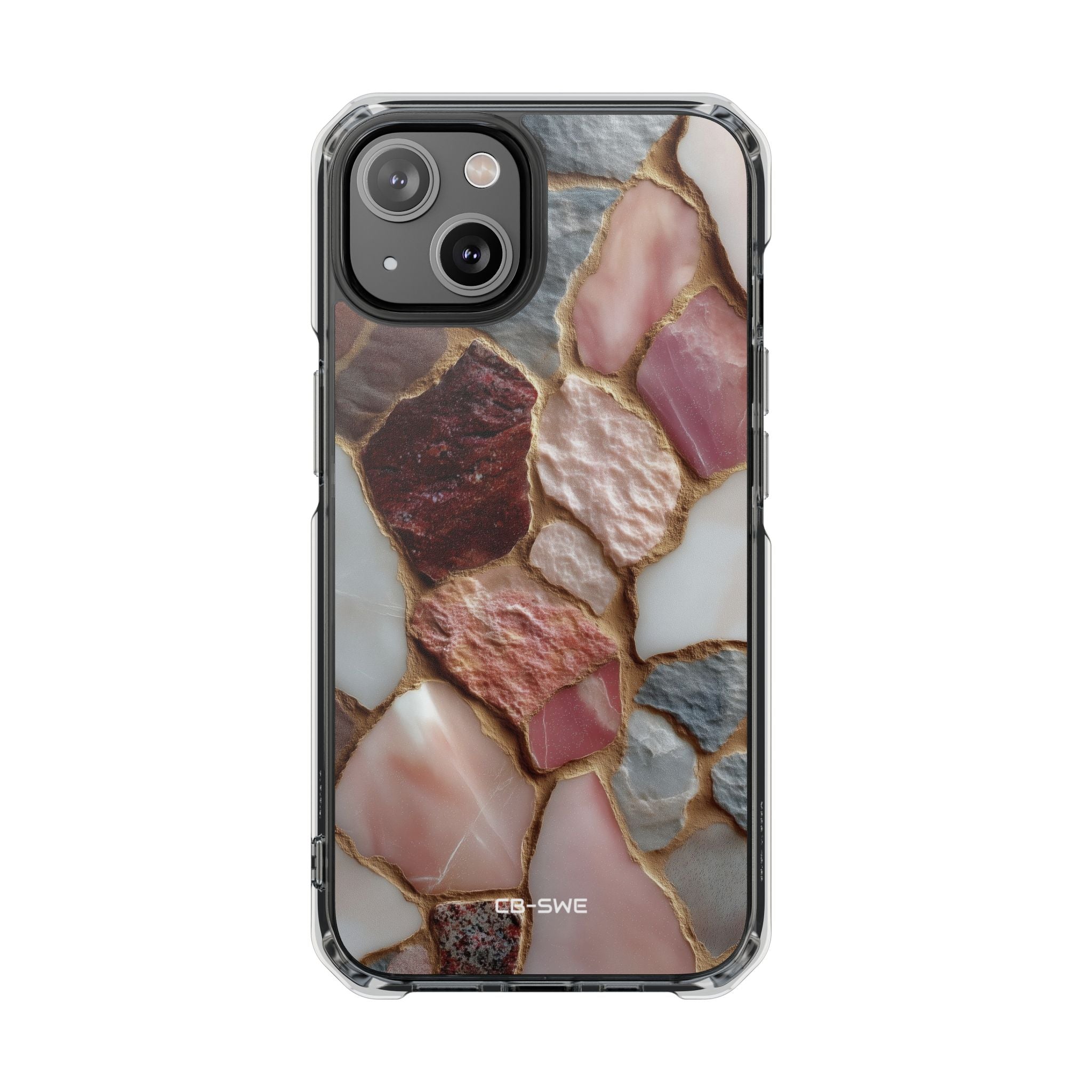 Textured Stones Dance iPhone Case - Impact
