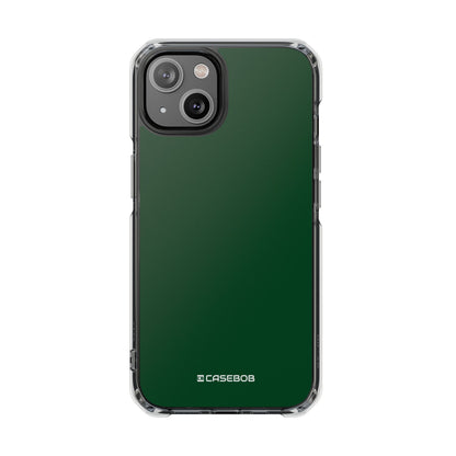 Forest Green - Clear Impact Case for iPhone