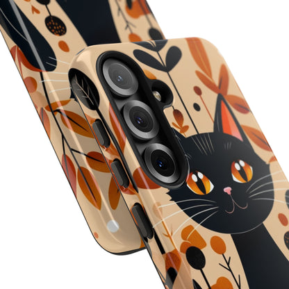 Autumnal Cat Whimsy - Samsung Case