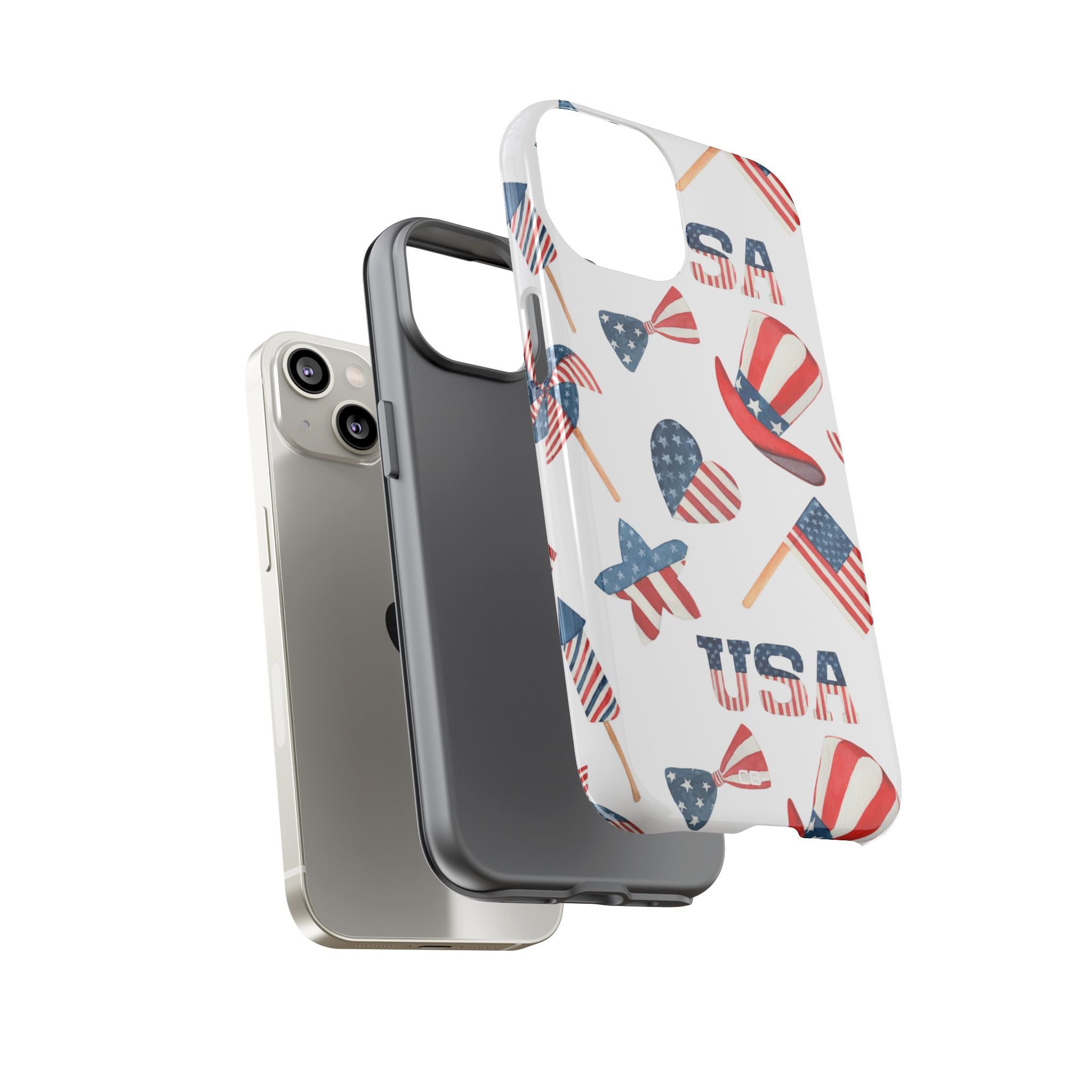 Fireworks Burst Bright - iPhone Case