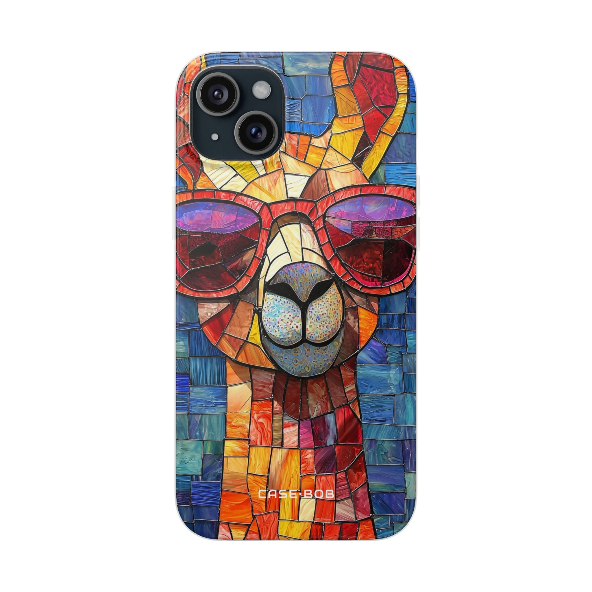 Llama Glow iPhone 15 Plus Case - Soft