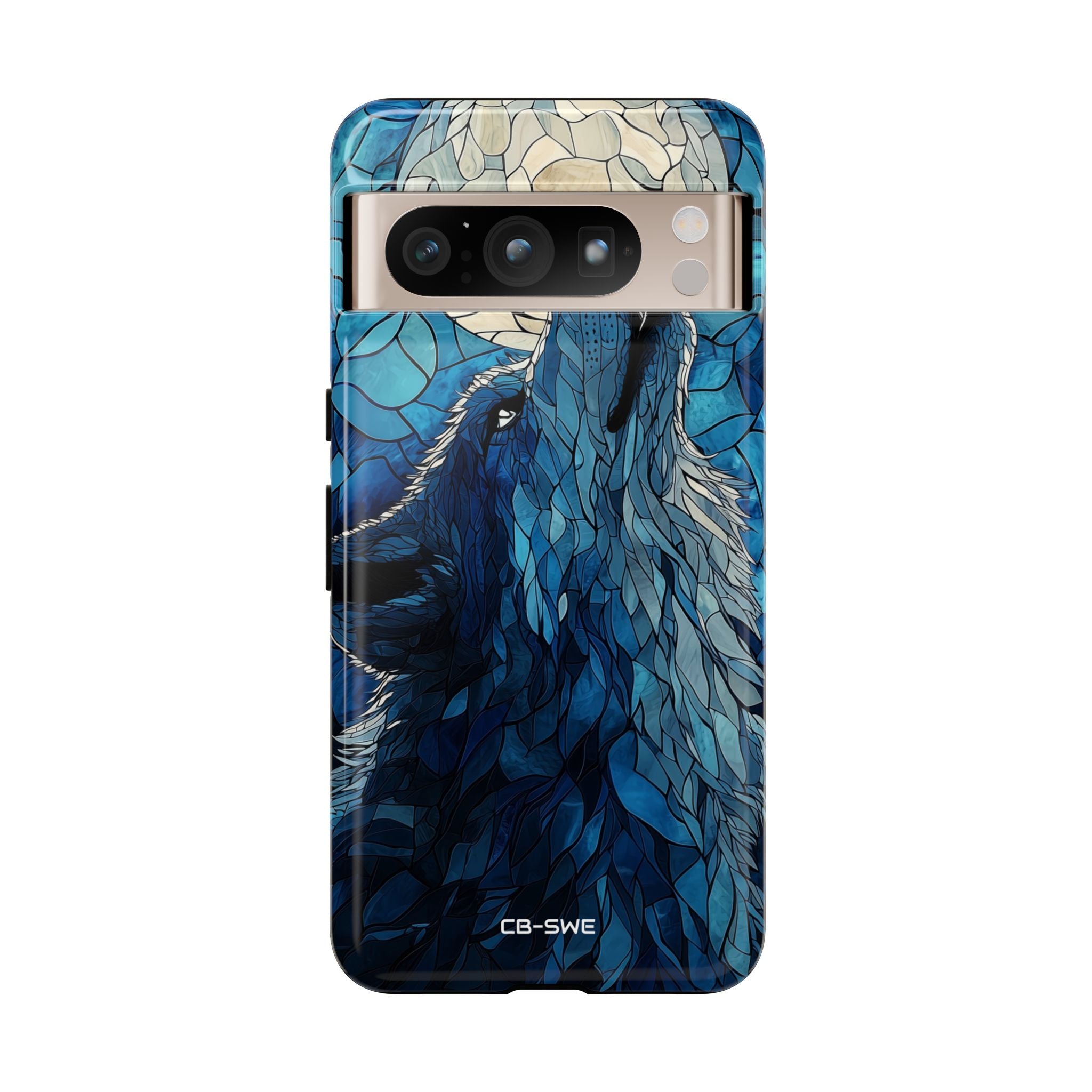 Wolf Howls Moonlight - Google Pixel Case