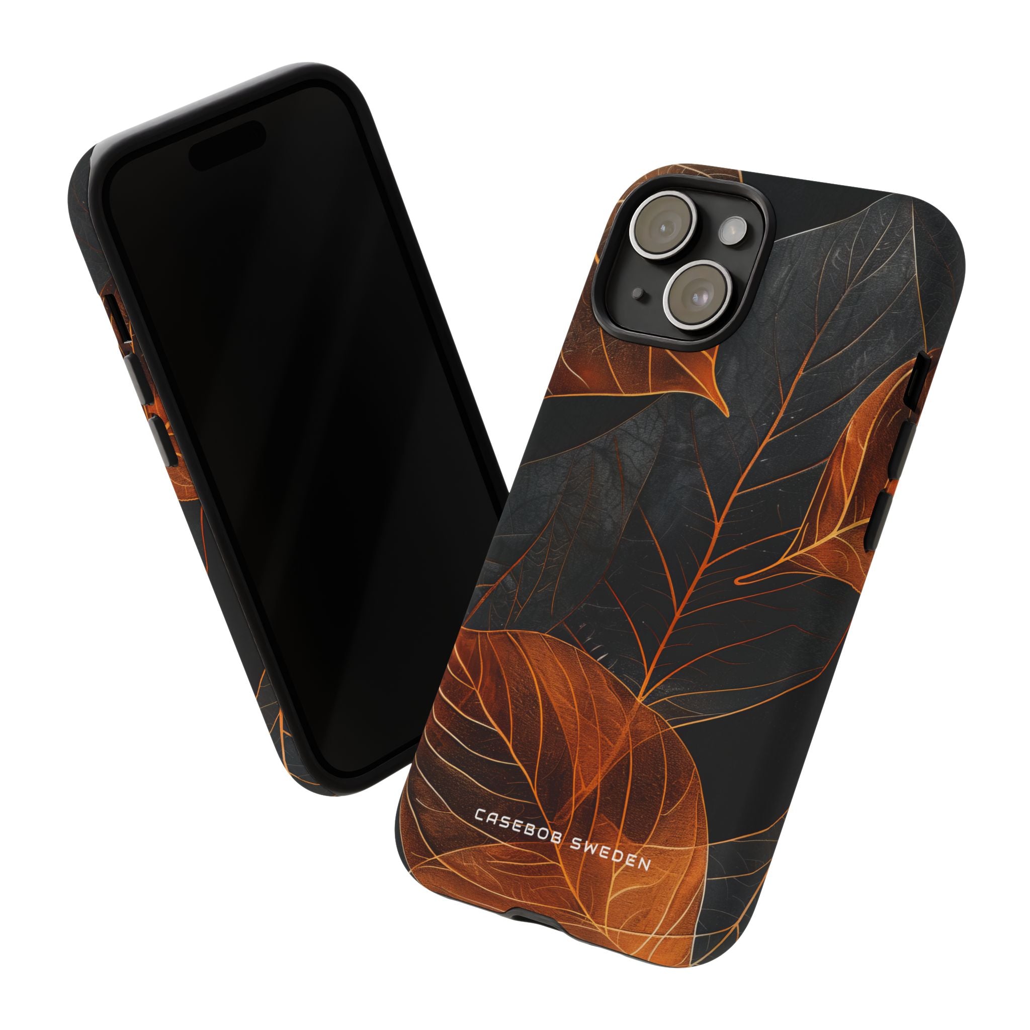 Autumn Leaf Elegance iPhone 15 - Tough Phone Case