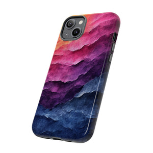 Pastel Wave Symphony - Protective Phone Case