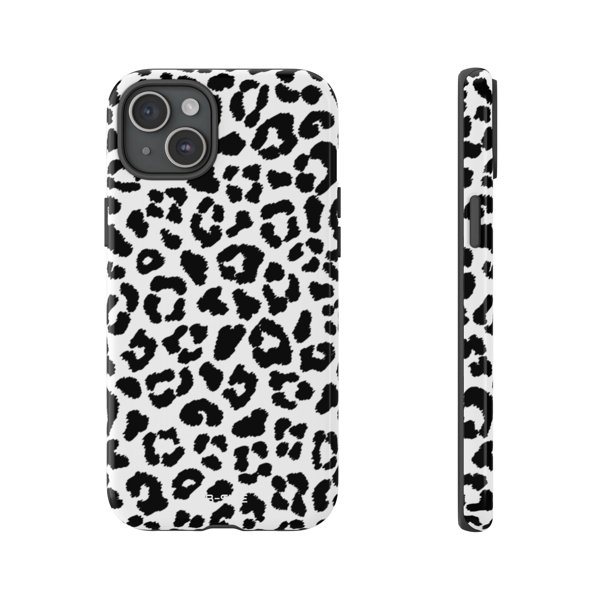 Monochrome Leopard Essence - iPhone Case