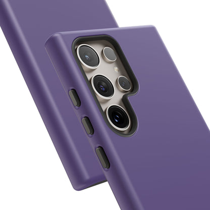 Vibrant Purple Minimalism - For Samsung S24