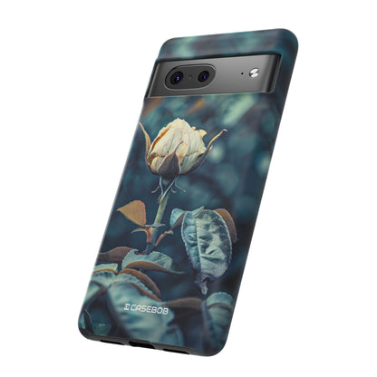 Teal Rosebud Serenade - Phone Case for Google Pixel