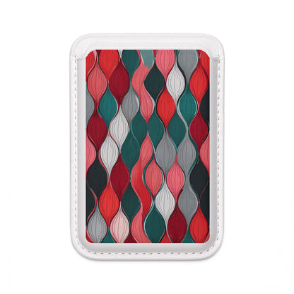 Leaf Spiral Pink Wallet – MagSafe Ready