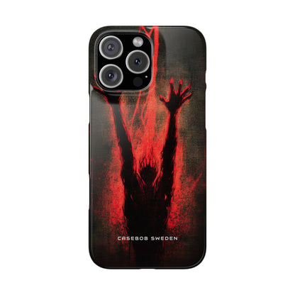 Gothic Crimson Ascension iPhone 16 - Slim Phone Case