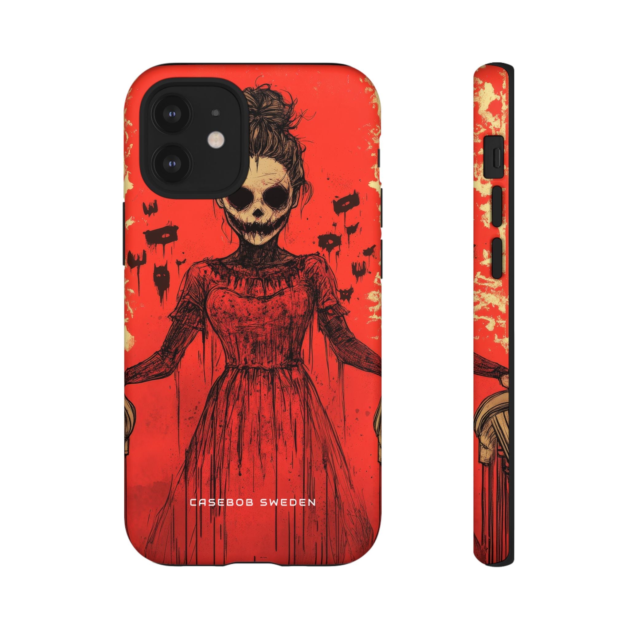 Haunting Scarlet Descent iPhone 12 - Tough Phone Case