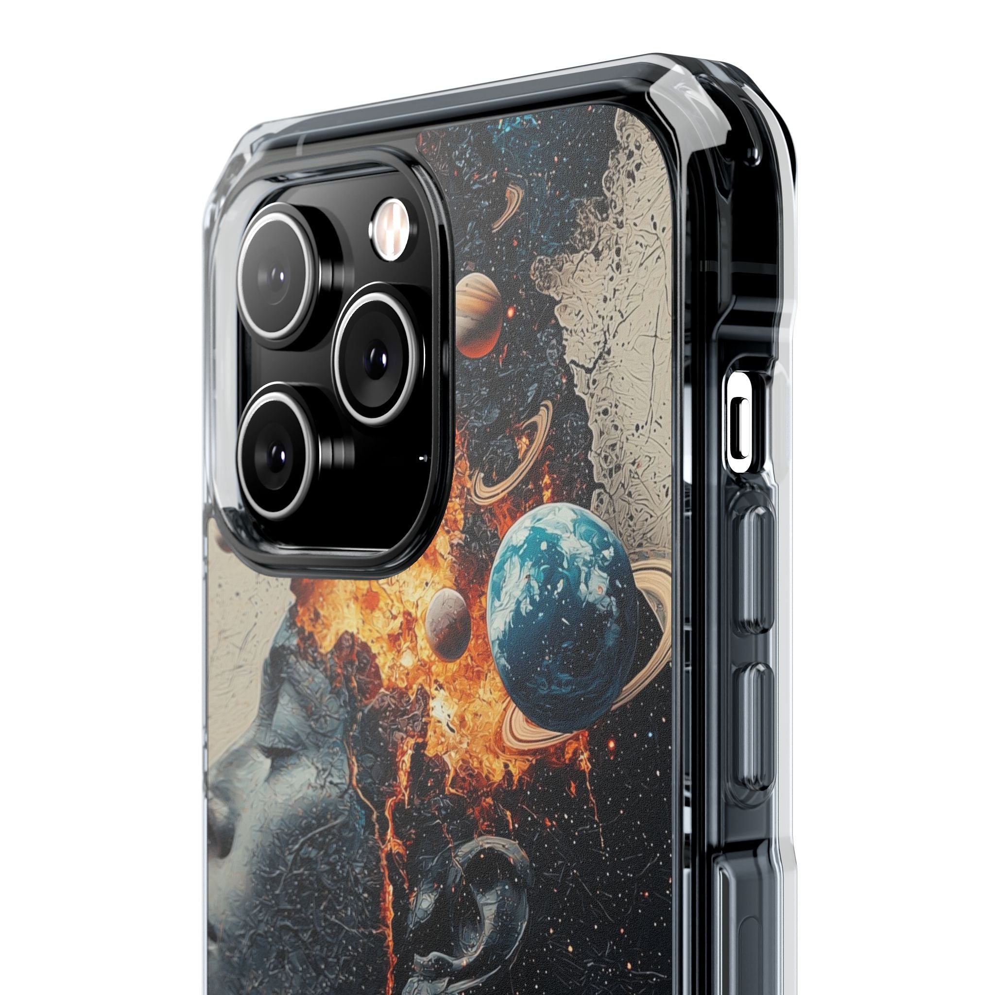 Cosmic Mind Erupts iPhone Case - Impact