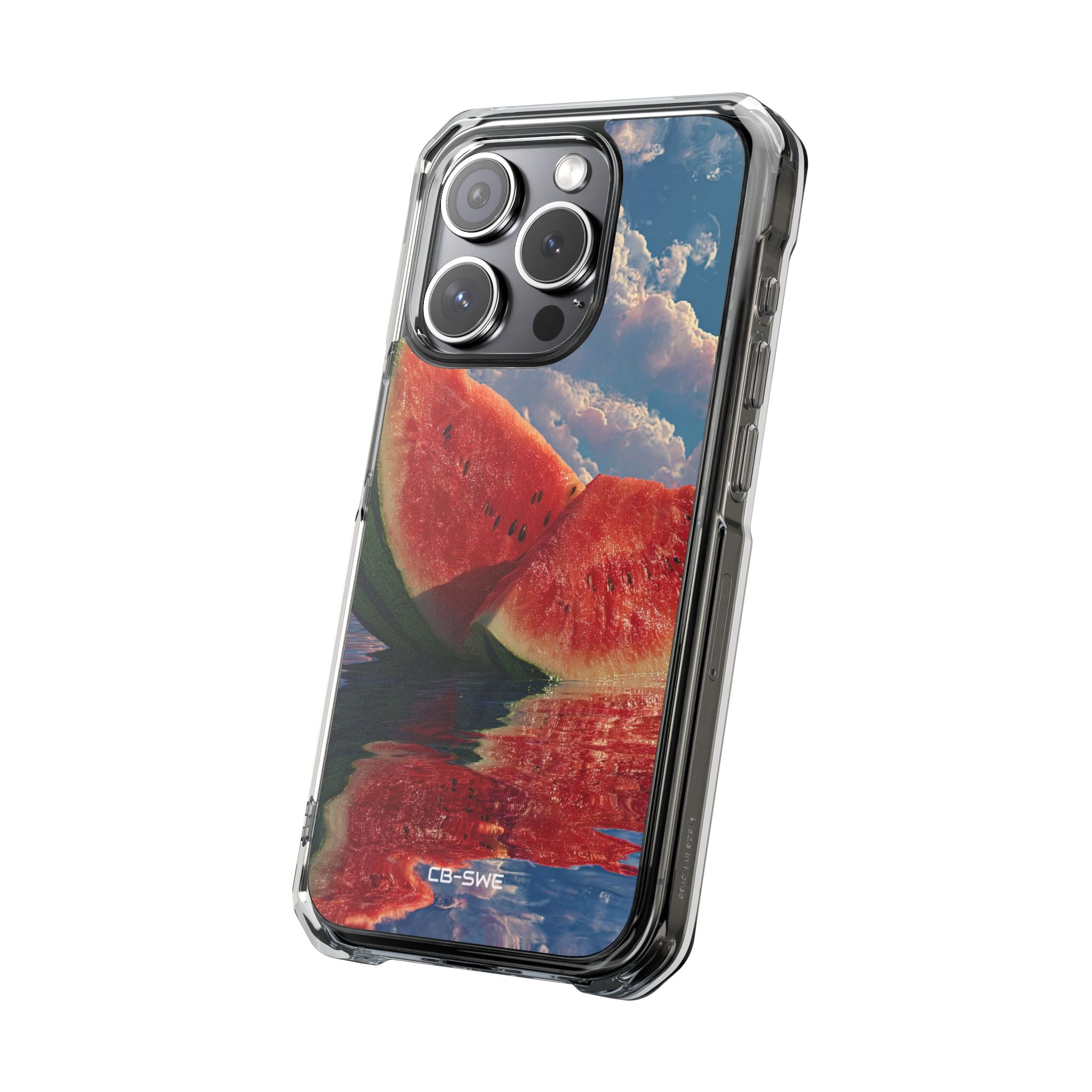 Watermelon Dream Reflection iPhone Case - Impact