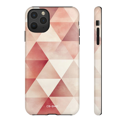 Triangular Shapes Flow - iPhone Case