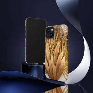 Gold Feather - Protective Phone Case