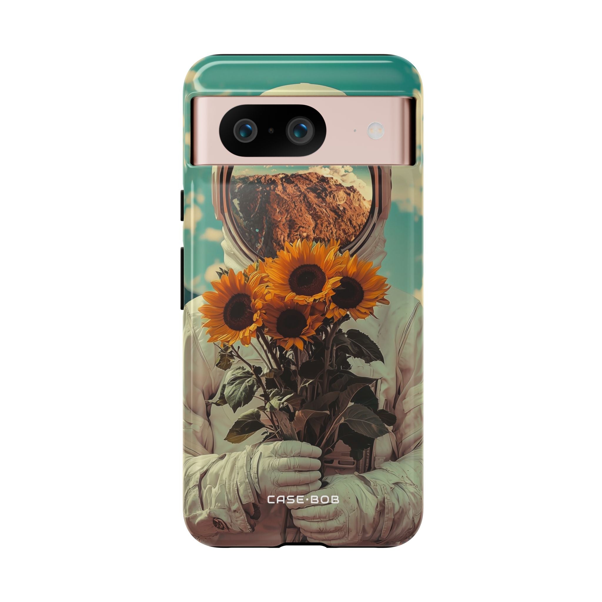 Sunflower Astronaut Google Pixel 8 Case - Tough