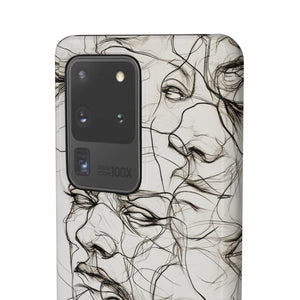 Ethereal Faces | Slim Phone Case for Samsung