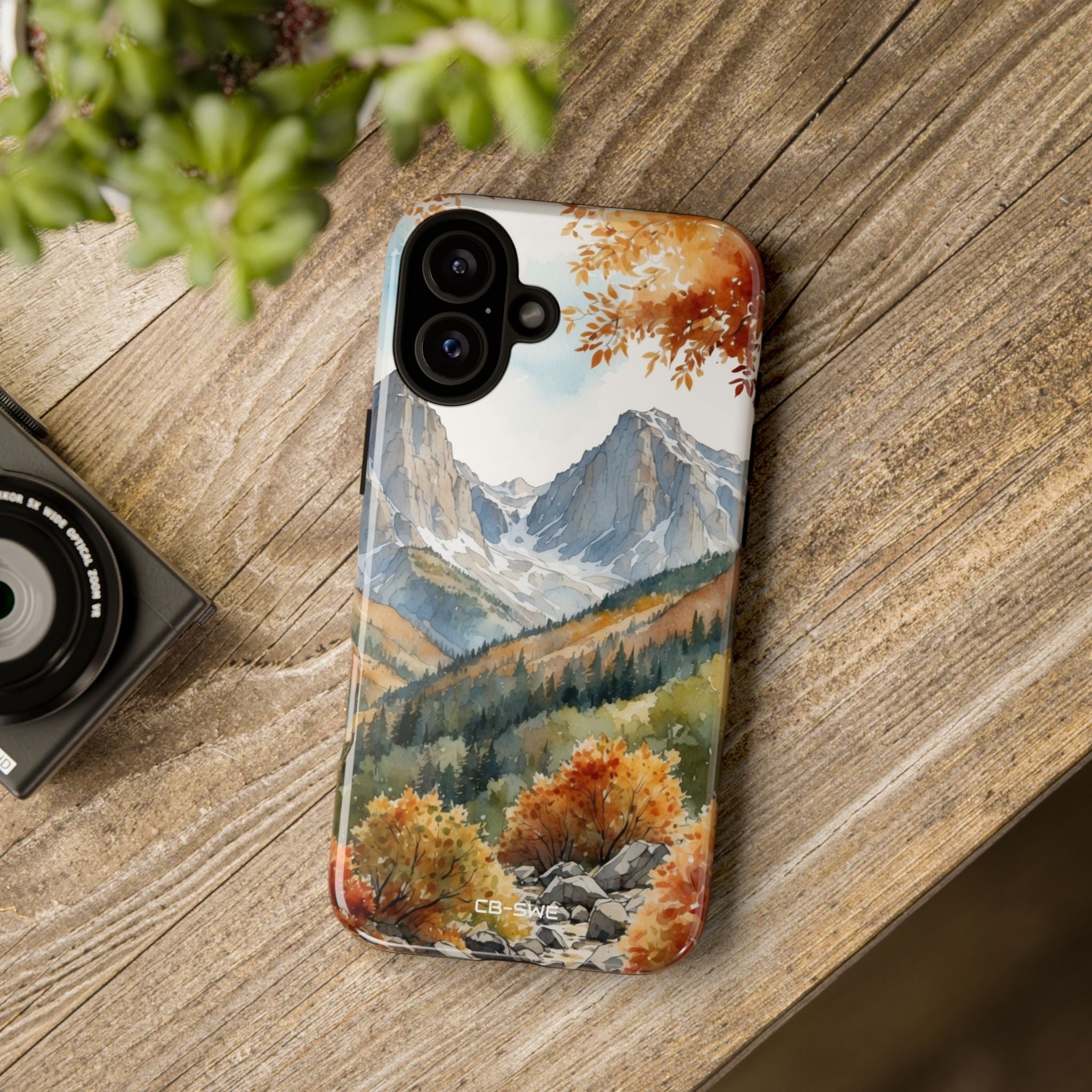 Autumn Leaves Dance - iPhone Case