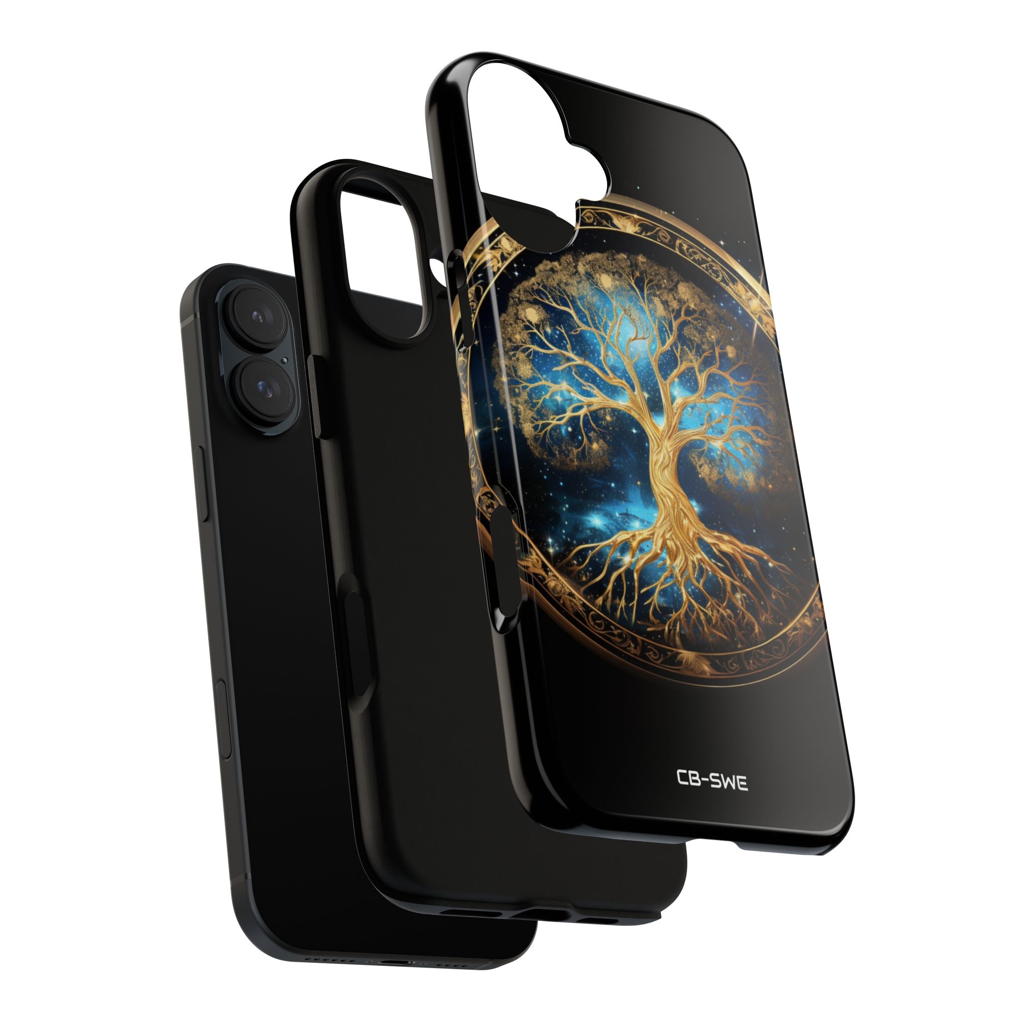 Cosmic Tree Radiance - iPhone Case