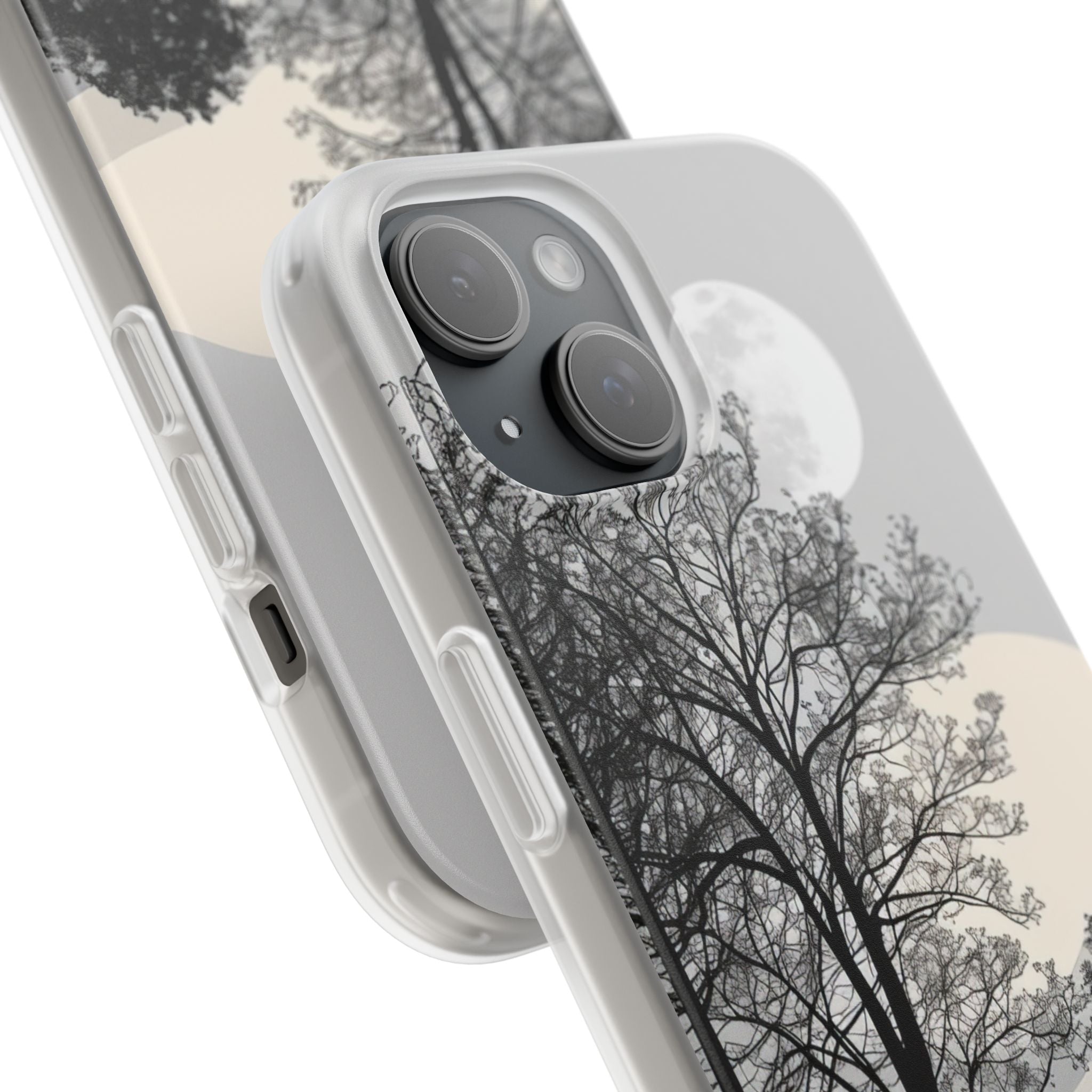 Moonlit Elegance | Flexible Phone Case for iPhone