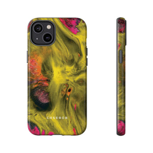 Yellow Ink Art - Protective Phone Case