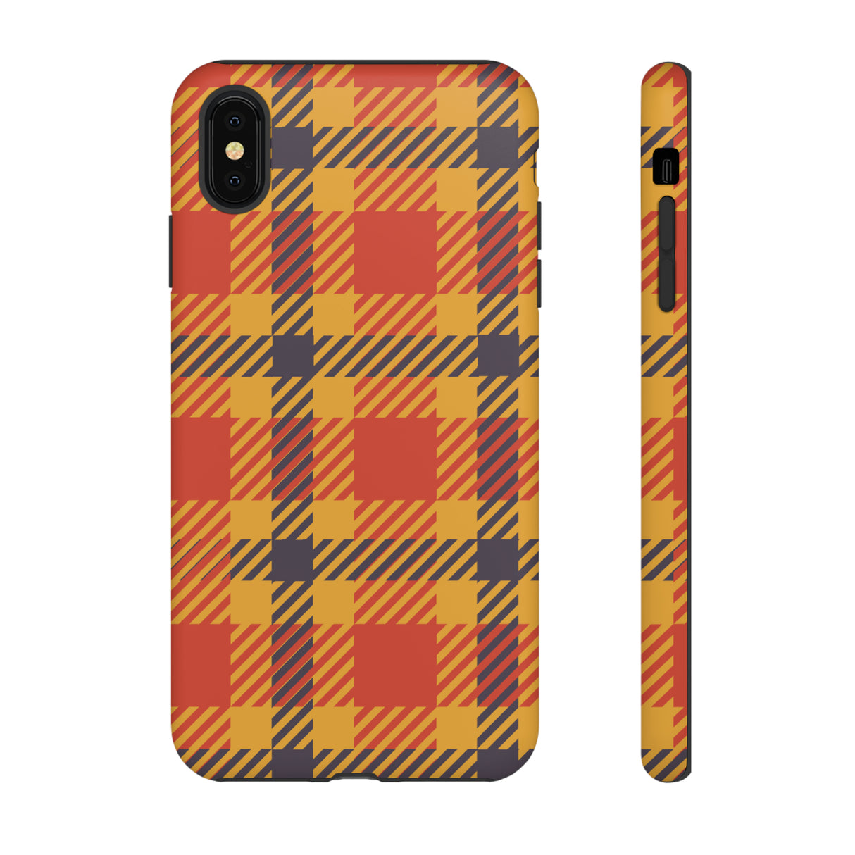 Orange Flannel - Protective Phone Case