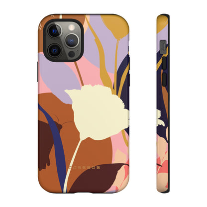 Summer Flower Silhouette iPhone case - Protective Phone Case