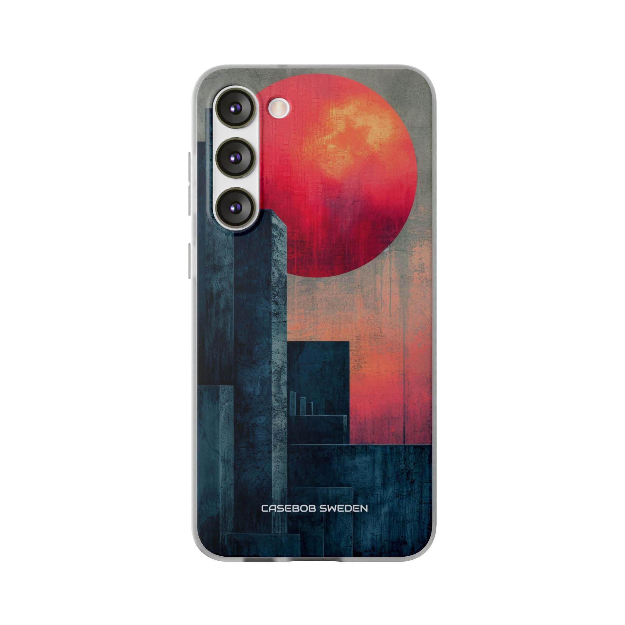 Abstract Geometric Skyline - Flexi Samsung S23 Phone Case