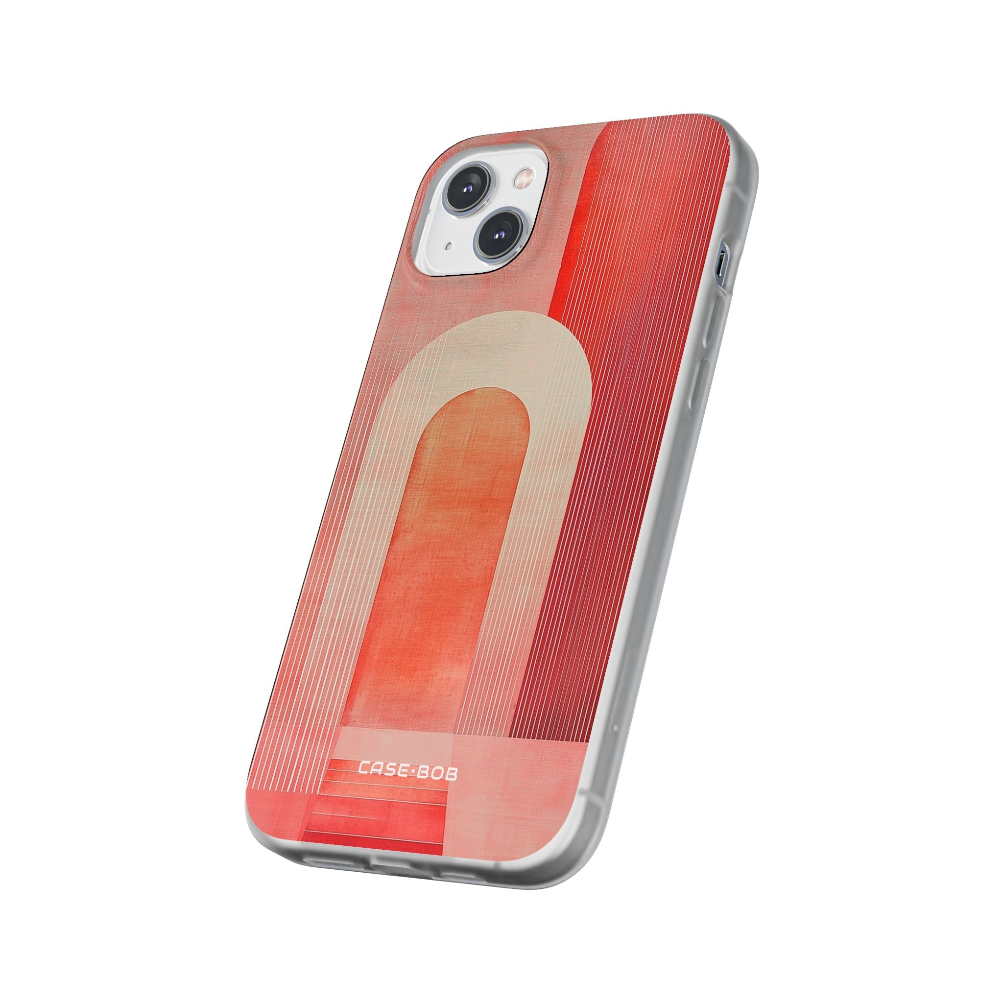 Crimson Arches iPhone 14 Plus Case - Soft