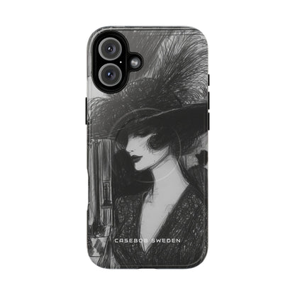 Timeless Elegance in Monochrome iPhone 16 | Tough+ Phone Case