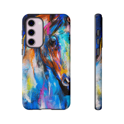 Original Pastel Horse - Protective Phone Case