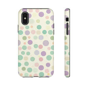 Polka Dot Pastel Harmony - Schutzhülle fürs Handy