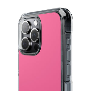 French Pink | Handyhülle für iPhone (Clear Impact Case – magnetisch)